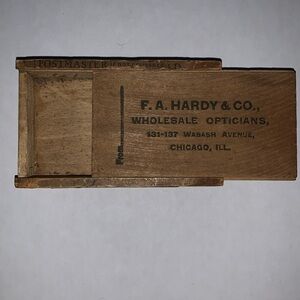 Vintage slider box